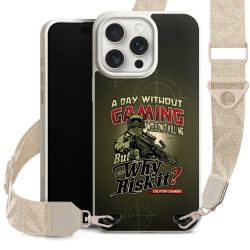 Organic Carry Case Gurtband weiß