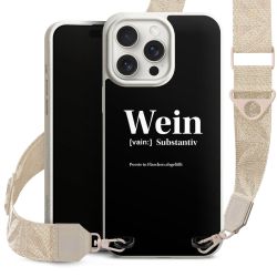 Organic Carry Case Gurtband weiß