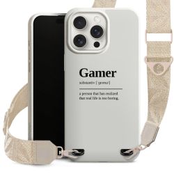 Organic Carry Case Gurtband weiß