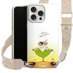 Organic Carry Case Gurtband weiß