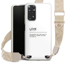 Organic Carry Case Gurtband weiß