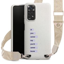 Organic Carry Case Gurtband weiß