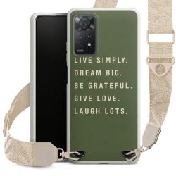 Organic Carry Case Gurtband weiß