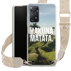 Organic Carry Case Gurtband weiß