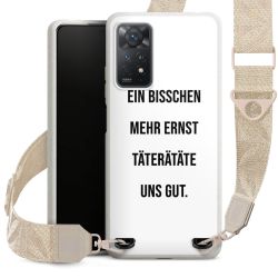 Organic Carry Case Gurtband weiß