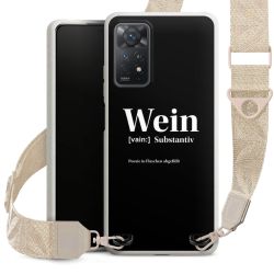 Organic Carry Case Gurtband weiß