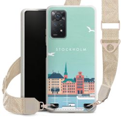 Organic Carry Case Gurtband weiß