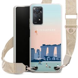 Organic Carry Case Gurtband weiß