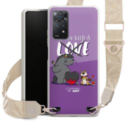 Organic Carry Case Gurtband weiß