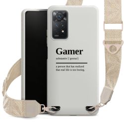 Organic Carry Case Gurtband weiß