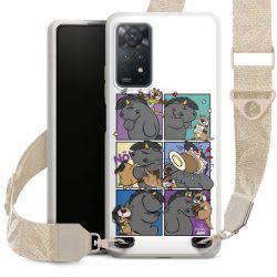 Organic Carry Case Gurtband weiß