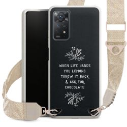 Organic Carry Case Gurtband weiß