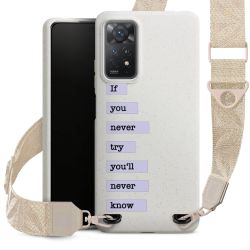 Organic Carry Case Gurtband weiß