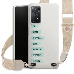 Organic Carry Case Gurtband weiß