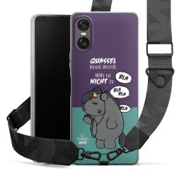 Carry Case mit Gurtband schwarz