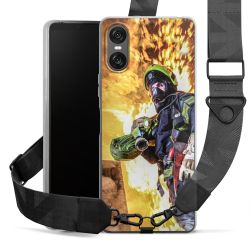 Carry Case mit Gurtband schwarz