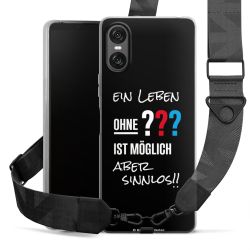 Carry Case mit Gurtband schwarz