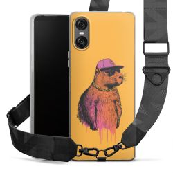 Carry Case mit Gurtband schwarz