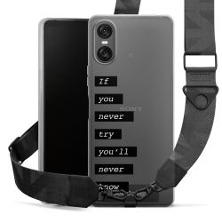 Carry Case mit Gurtband schwarz