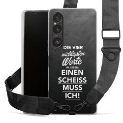 Carry Case mit Gurtband schwarz