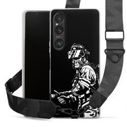 Carry Case mit Gurtband schwarz