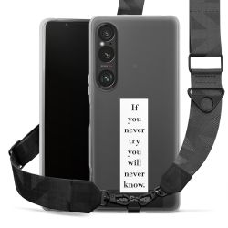 Carry Case mit Gurtband schwarz