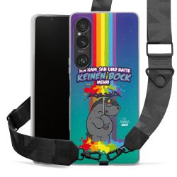 Carry Case mit Gurtband schwarz