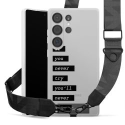 Carry Case mit Gurtband schwarz