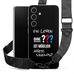 Carry Case mit Gurtband schwarz