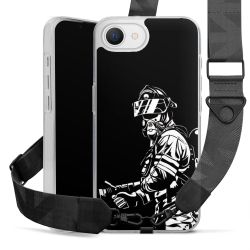 Carry Case mit Gurtband schwarz