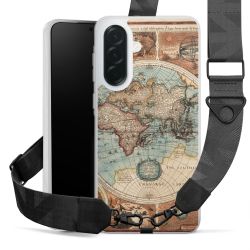 Mappa del mondo vintage