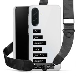 Carry Case mit Gurtband schwarz