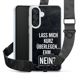 Carry Case mit Gurtband schwarz