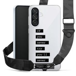 Carry Case mit Gurtband schwarz