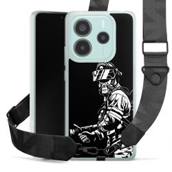 Carry Case mit Gurtband schwarz