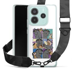 Carry Case mit Gurtband schwarz