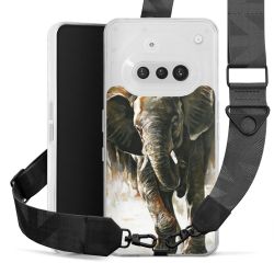 Carry Case mit Gurtband schwarz