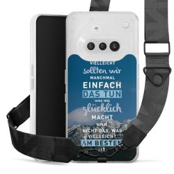 Carry Case mit Gurtband schwarz