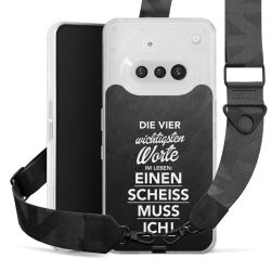 Carry Case mit Gurtband schwarz