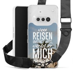 Carry Case mit Gurtband schwarz