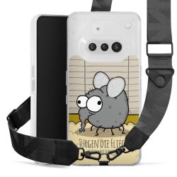 Carry Case mit Gurtband schwarz