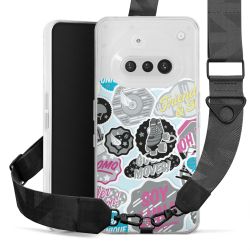 Carry Case mit Gurtband schwarz