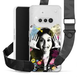 Carry Case mit Gurtband schwarz