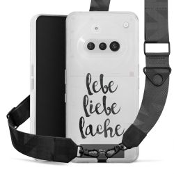 Carry Case mit Gurtband schwarz