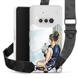 Carry Case mit Gurtband schwarz