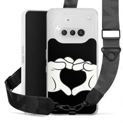 Carry Case mit Gurtband schwarz