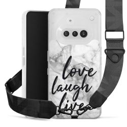 Carry Case mit Gurtband schwarz