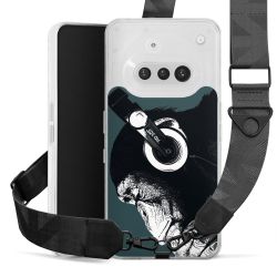 Carry Case mit Gurtband schwarz