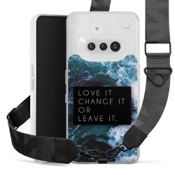 Carry Case mit Gurtband schwarz