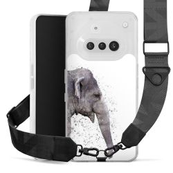 Carry Case mit Gurtband schwarz